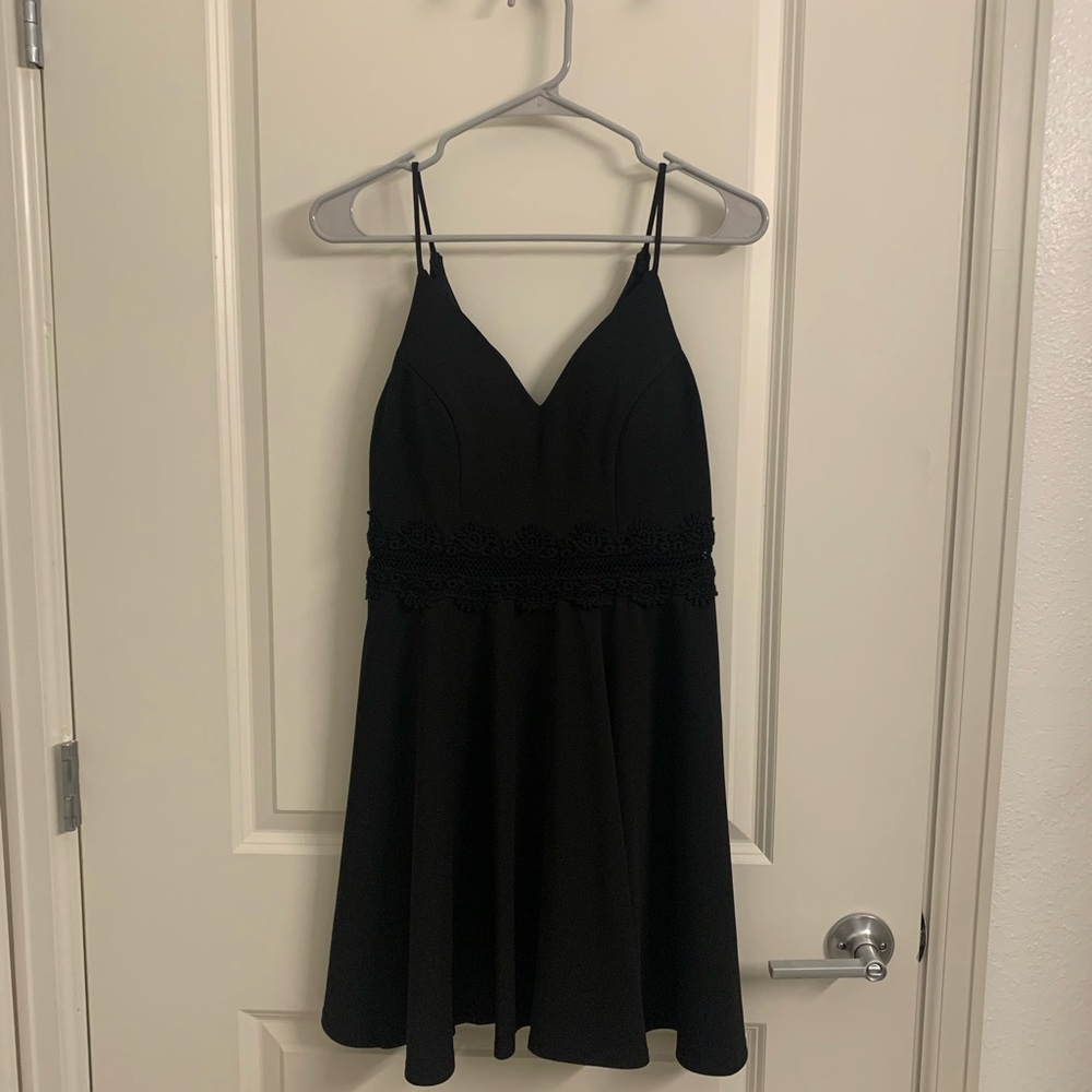Black Formal Laced Dress